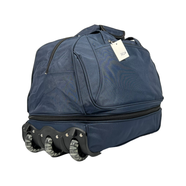 Сумка на колесах на два отделения, 81 л, синяя Сумка на колесах на два отделения, 81 л, синяя