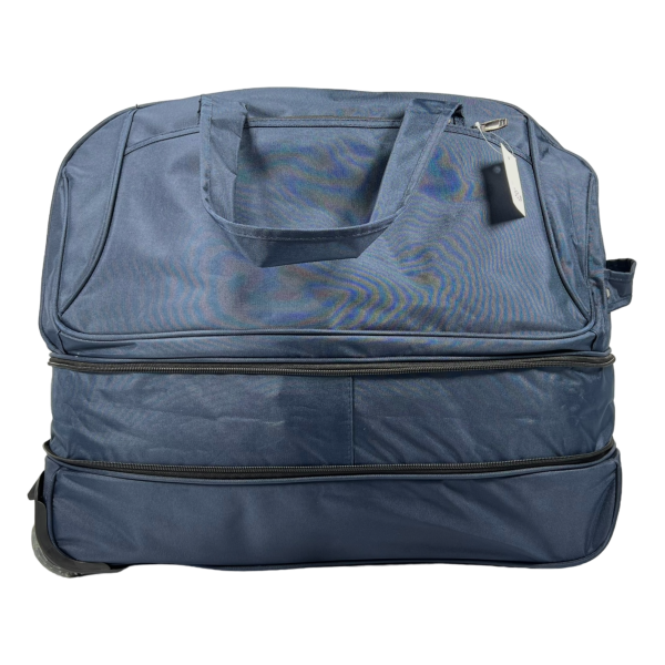 Сумка на колесах на два отделения, 81 л, синяя Сумка на колесах на два отделения, 81 л, синяя