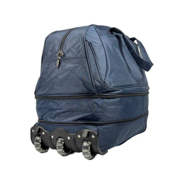 Сумка на колесах на два отделения, 81 л, синяя Сумка на колесах на два отделения, 81 л, синяя