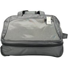 Вместительная сумка на колесах с 2 отделениями, 81 л, серая