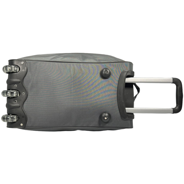 Вместительная сумка на колесах с 2 отделениями, 81 л, серая