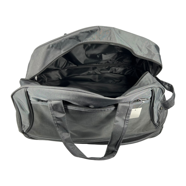 Вместительная сумка на колесах с 2 отделениями, 81 л, серая