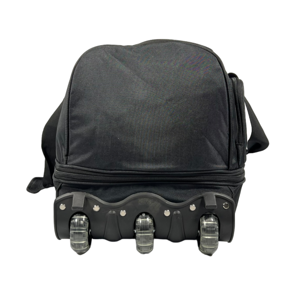 Удобная сумка на колесах на два отделения, 65 л, черная Удобная сумка на колесах на два отделения, 65 л, черная