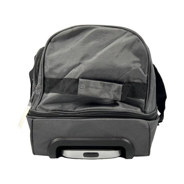 Удобная сумка на колесах на два отделения, 65 л, серая Удобная сумка на колесах на два отделения, 65 л, серая