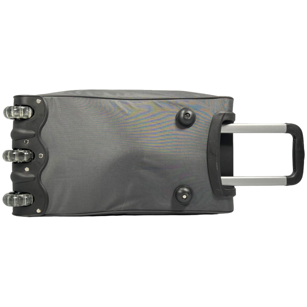 Удобная сумка на колесах на два отделения, 65 л, серая Удобная сумка на колесах на два отделения, 65 л, серая