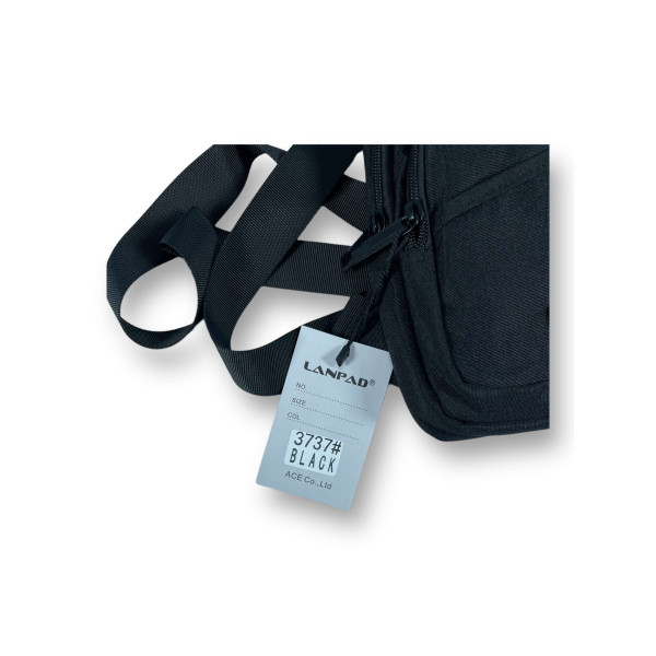 Сумка слинг с 2 отделениями на молнии, дополнительное наружное отделение Сумка слинг с 2 отделениями на молнии, дополнительное наружное отделение