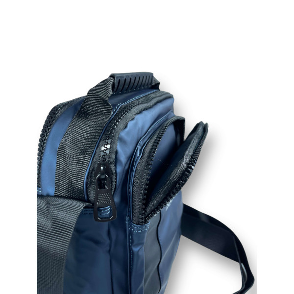 Сумка через плечо 5 л, 2 отделения, 1 карман на обороте, синяя Сумка через плечо 5 л, 2 отделения, 1 карман на обороте, синяя