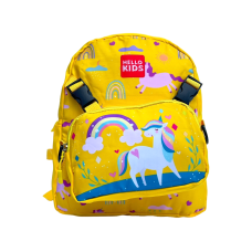 Детский рюкзак - сумка, пенал в комплекте, желтый