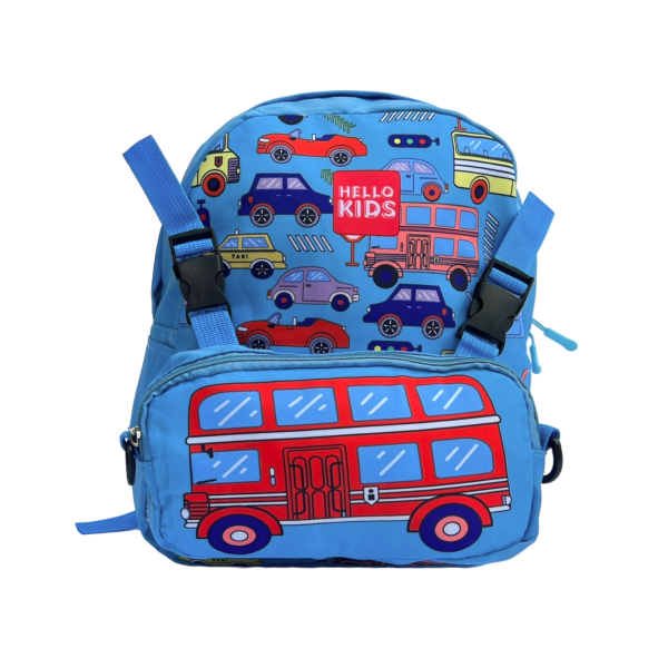 Дитячий рюкзак-сумка для хлопчиків, пенал в комплекті, блакитний