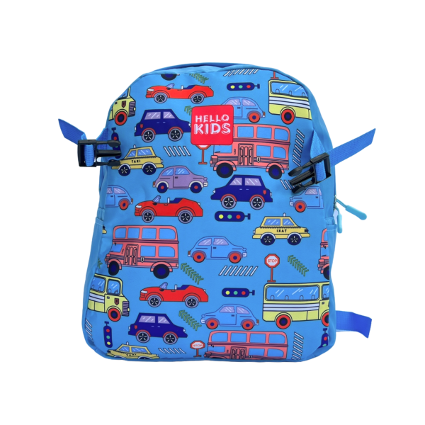 Дитячий рюкзак-сумка для хлопчиків, пенал в комплекті, блакитний