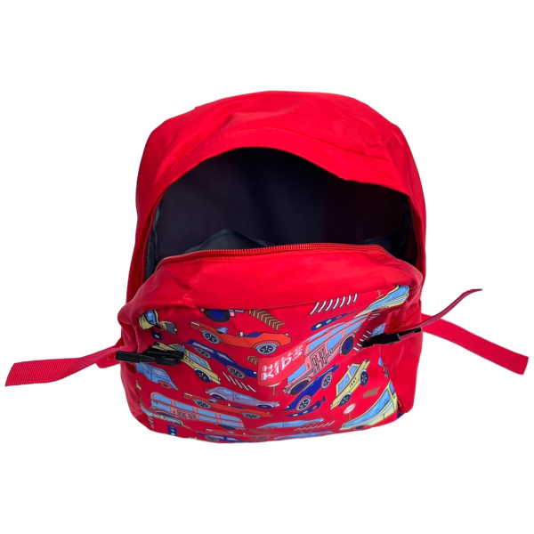 Детский рюкзак-сумка для мальчиков, пенал в комплекте, красный