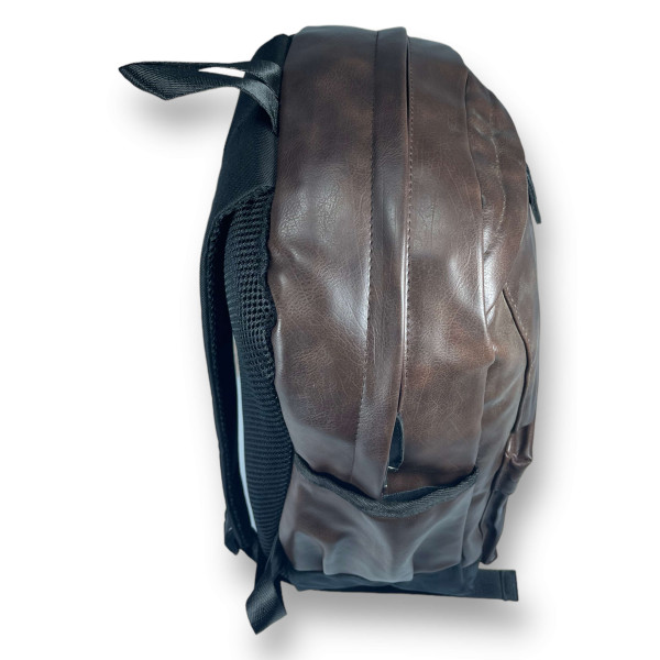 Рюкзак міський 20 л, 1 основне відділення, відділення для ноутбука, 2 зовнішні кишені, коричневий Рюкзак міський 20 л, 1 основне відділення, відділення для ноутбука, 2 зовнішні кишені, коричневий