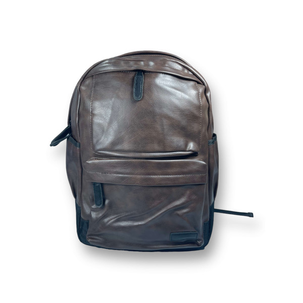 Рюкзак міський 20 л, 1 основне відділення, відділення для ноутбука, 2 зовнішні кишені, коричневий Рюкзак міський 20 л, 1 основне відділення, відділення для ноутбука, 2 зовнішні кишені, коричневий