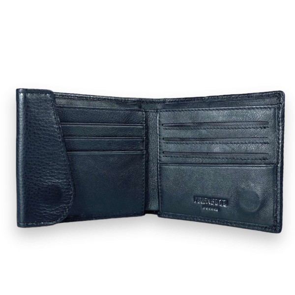 Кошелек мужской, кожа, 2 отделения, черный Кошелек мужской, кожа, 2 отделения, черный