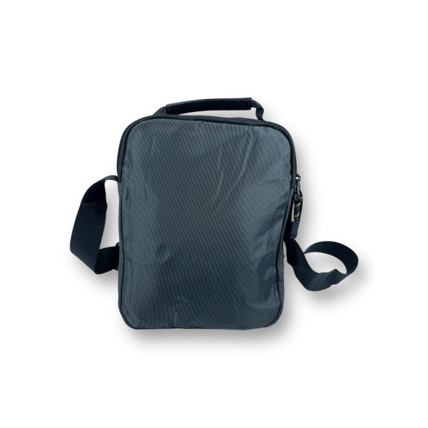 Сумка через плечо, 5 л, 2 отделения, 3 фронтальних кармана, серая Сумка через плечо, 5 л, 2 отделения, 3 фронтальних кармана, серая