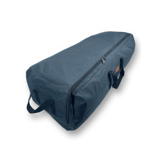 Сумка дорожная 154 л, BagWay, 1 отделение, две верхние ручки, дополнительные боковые ручки, размер: 110*40*35 см, серая