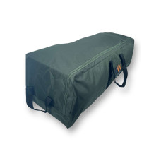 Сумка дорожная 155 л, BagWay, 1 отделение, две верхние ручки, дополнительные боковые ручки, размер: 110*40*35 см, зеленая