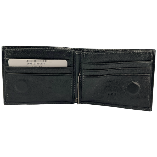 Шкіряний чоловічий гаманець з застібкою на блискавці та слотами для sim-карт Шкіряний чоловічий гаманець з застібкою на блискавці та слотами для sim-карт