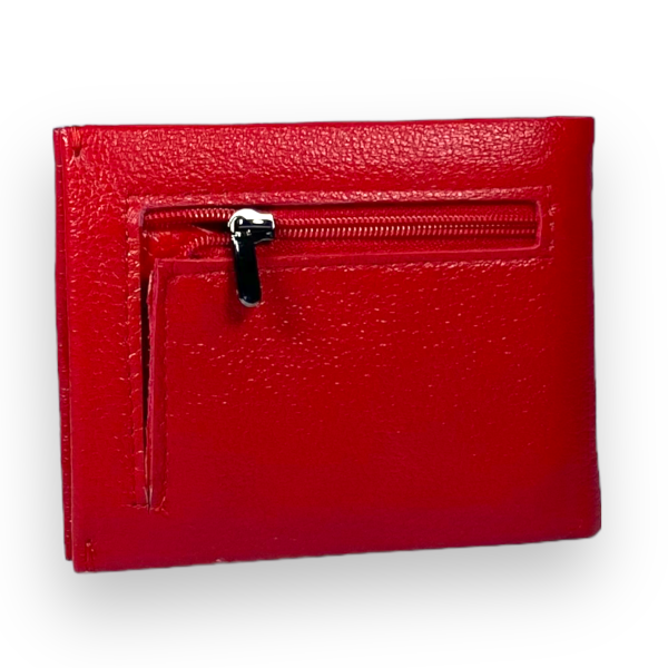 Женский кожаный Anil кожаный 1 отделение для купюр зажим 10 для карточек размер: 11.5*9*3 см красный Женский кожаный Anil кожаный 1 отделение для купюр зажим 10 для карточек размер: 11.5*9*3 см красный
