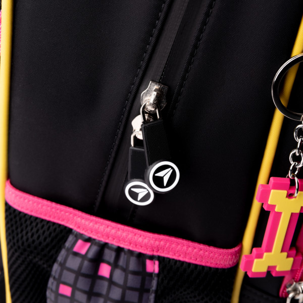 Рюкзак школьный полукаркасный ES S-40 Pixel dog, два отделения, фронтальный карман, боковые карманы Рюкзак школьный полукаркасный ES S-40 Pixel dog, два отделения, фронтальный карман, боковые карманы