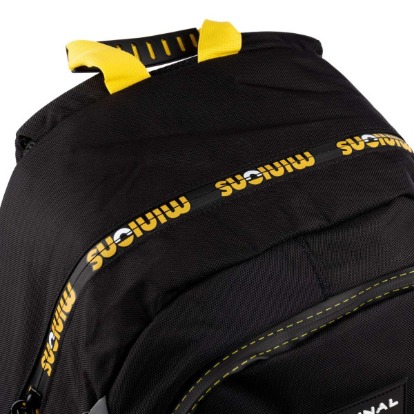 Шкільний рюкзак YES, два відділення, одна фронтальна кишеня, бічні кишені, чорний Minions Шкільний рюкзак YES, два відділення, одна фронтальна кишеня, бічні кишені, чорний Minions