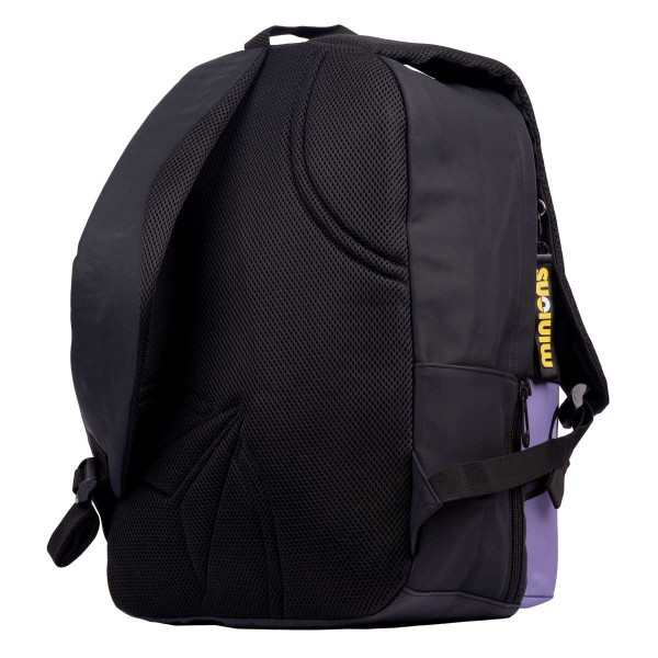 Школьный рюкзак YES, одно отделение, фронтальные карманы, боковые карманы, черный Minions