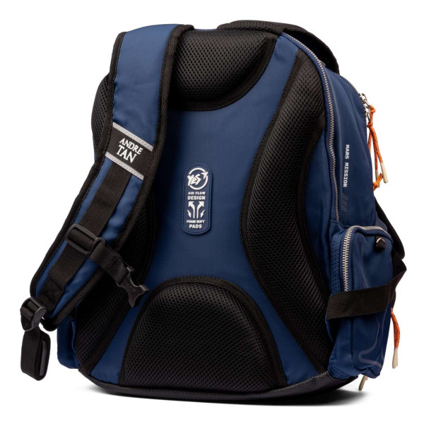 Школьный рюкзак YES by Andre Tan, два отделения, один фронтальный карман, Space dark blue Школьный рюкзак YES by Andre Tan, два отделения, один фронтальный карман, Space dark blue