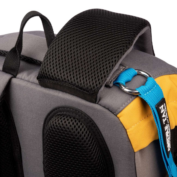 Шкільний рюкзак YES by Andre Tan, одне відділення, дві фронтальні кишені, чорно-сірий Шкільний рюкзак YES by Andre Tan, одне відділення, дві фронтальні кишені, чорно-сірий