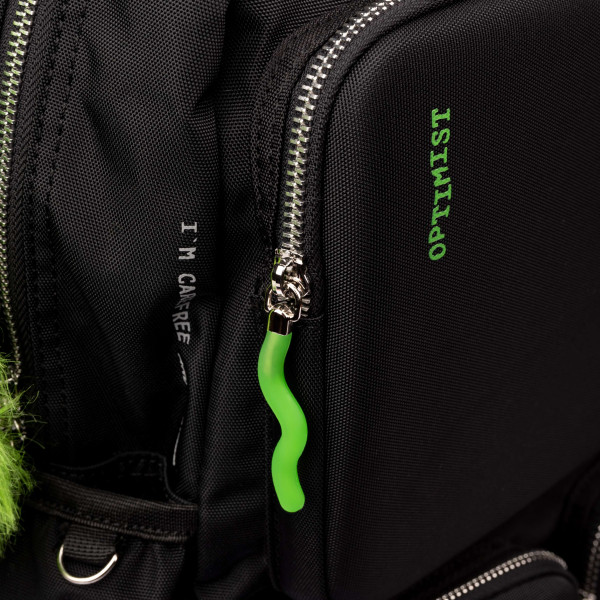 Шкільний рюкзак YES by Andre Tan, напівкаркасний, одне відділення, Double plus black Шкільний рюкзак YES by Andre Tan, напівкаркасний, одне відділення, Double plus black