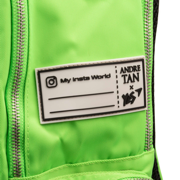 Школьный рюкзак YES by Andre Tan, одно отделение, один фронтальный карман, Space green Школьный рюкзак YES by Andre Tan, одно отделение, один фронтальный карман, Space green