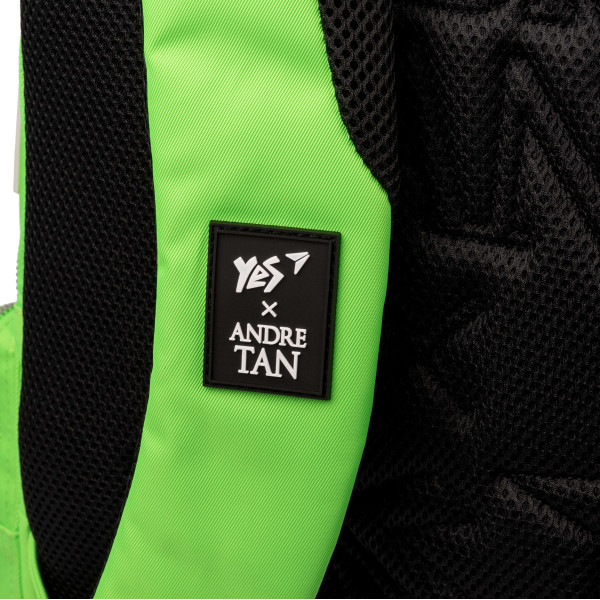 Школьный рюкзак YES by Andre Tan, одно отделение, один фронтальный карман, Space green Школьный рюкзак YES by Andre Tan, одно отделение, один фронтальный карман, Space green