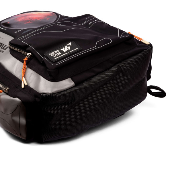 Школьный рюкзак YES by Andre Tan, одно отделение, один фронтальный карман, Space black light Школьный рюкзак YES by Andre Tan, одно отделение, один фронтальный карман, Space black light