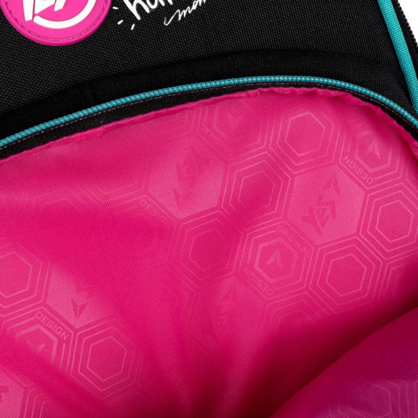 Рюкзак школьный, ортопедический, полукаркасный, YES Lovely Smile, два отделения, фронтальный карман Рюкзак школьный, ортопедический, полукаркасный, YES Lovely Smile, два отделения, фронтальный карман