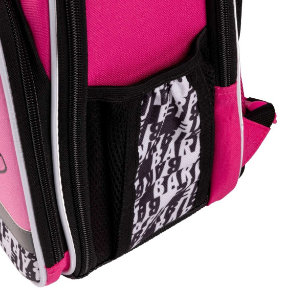 Школьный рюкзак YES, каркасный, два основных отделения, фронтальный карман, розовый Barbie Школьный рюкзак YES, каркасный, два основных отделения, фронтальный карман, розовый Barbie