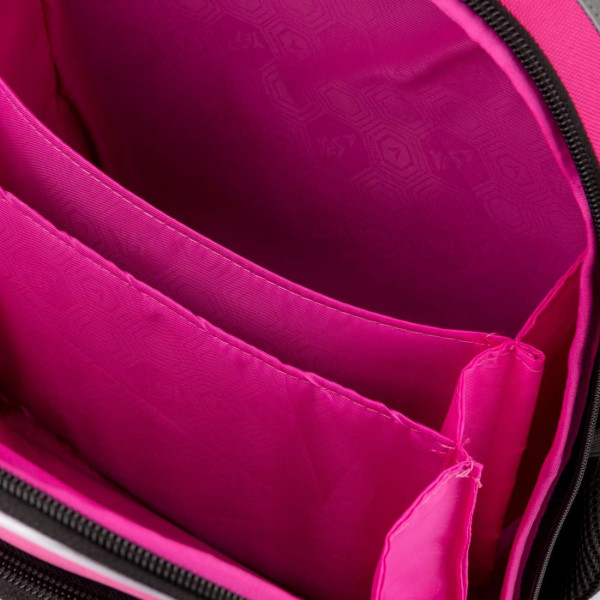Школьный рюкзак YES, каркасный, два основных отделения, фронтальный карман, розовый Barbie Школьный рюкзак YES, каркасный, два основных отделения, фронтальный карман, розовый Barbie