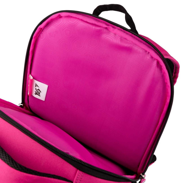 Школьный рюкзак YES, каркасный, два основных отделения, фронтальный карман, розовый Barbie Школьный рюкзак YES, каркасный, два основных отделения, фронтальный карман, розовый Barbie