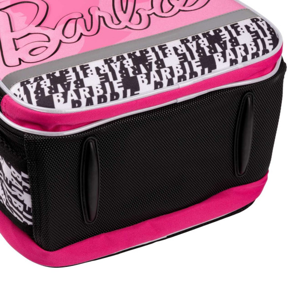 Школьный рюкзак YES, каркасный, два основных отделения, фронтальный карман, розовый Barbie Школьный рюкзак YES, каркасный, два основных отделения, фронтальный карман, розовый Barbie