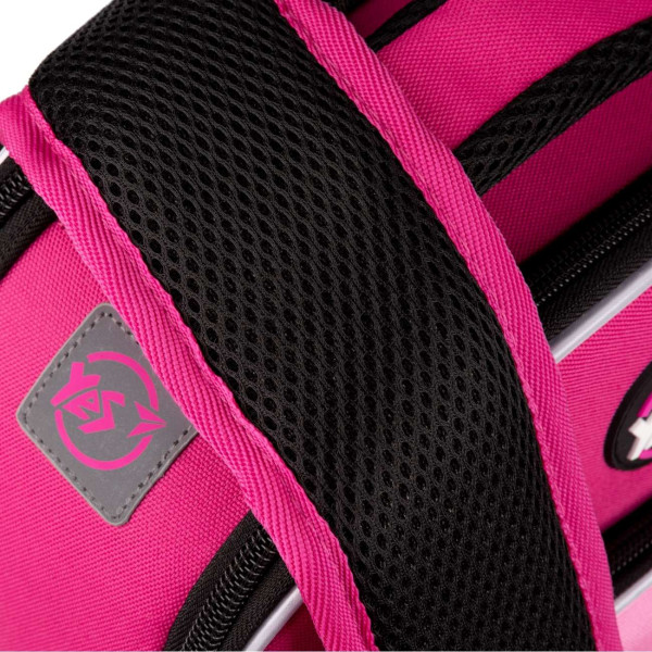 Школьный рюкзак YES, каркасный, два основных отделения, фронтальный карман, розовый Barbie Школьный рюкзак YES, каркасный, два основных отделения, фронтальный карман, розовый Barbie