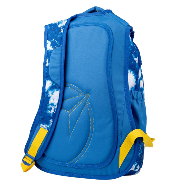 Школьный рюкзак YES, два отделения, один фронтальный карман, боковые карманы, синий Icons Школьный рюкзак YES, два отделения, один фронтальный карман, боковые карманы, синий Icons