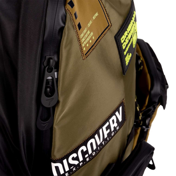 Школьный рюкзак YES, одно отделение, две съемные карманы, оливковый Discovery Expedition Школьный рюкзак YES, одно отделение, две съемные карманы, оливковый Discovery Expedition