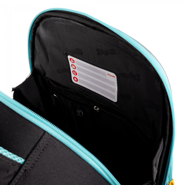 Школьный рюкзак 1 вересня полукаркасный, два отделения, фронтальный карман, два боковых кармана, черный S-97 Deep Space Школьный рюкзак 1 вересня полукаркасный, два отделения, фронтальный карман, два боковых кармана, черный S-97 Deep Space