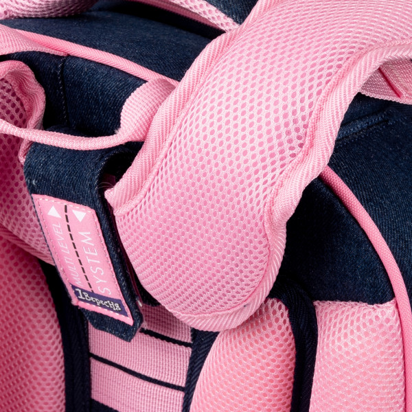 Школьный рюкзак 1 сентября каркасный, два отделения, два боковых кармана, синий My Little Pet Школьный рюкзак 1 сентября каркасный, два отделения, два боковых кармана, синий My Little Pet