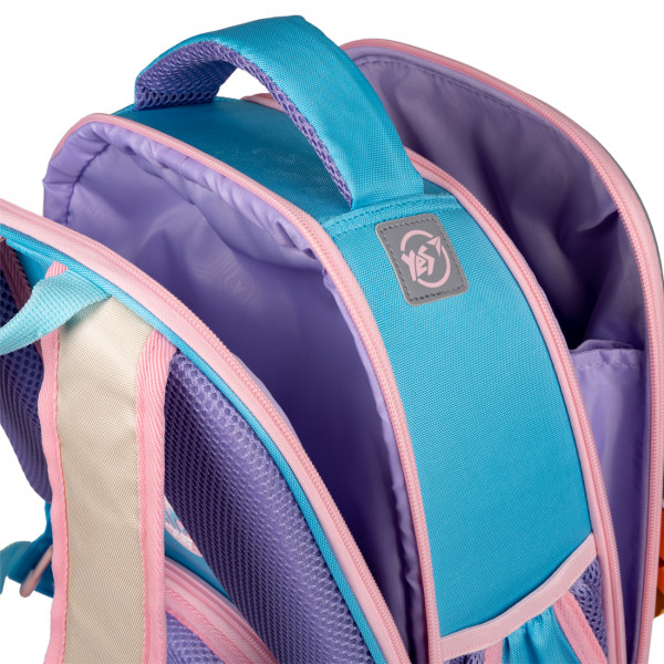 Школьный рюкзак Yes Line Friends H-100, каркасный, два отделения, два боковых кармана, размер: 35*28*15см Школьный рюкзак Yes Line Friends H-100, каркасный, два отделения, два боковых кармана, размер: 35*28*15см