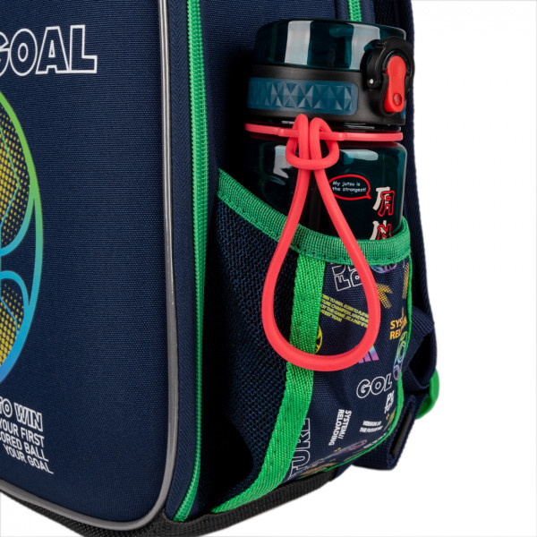 Школьный рюкзак YES Your Goal H-100, каркасный, два отделения, два боковых кармана Школьный рюкзак YES Your Goal H-100, каркасный, два отделения, два боковых кармана