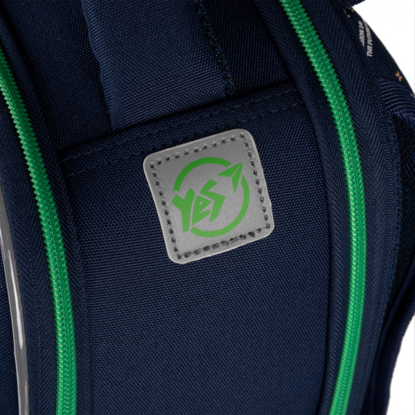 Школьный рюкзак YES Your Goal H-100, каркасный, два отделения, два боковых кармана Школьный рюкзак YES Your Goal H-100, каркасный, два отделения, два боковых кармана