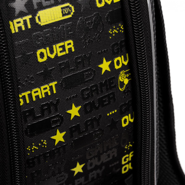 Рюкзак школьный каркасный Yes Game S-78 два отделения, фронтальный карман, боковые карманы Рюкзак школьный каркасный Yes Game S-78 два отделения, фронтальный карман, боковые карманы