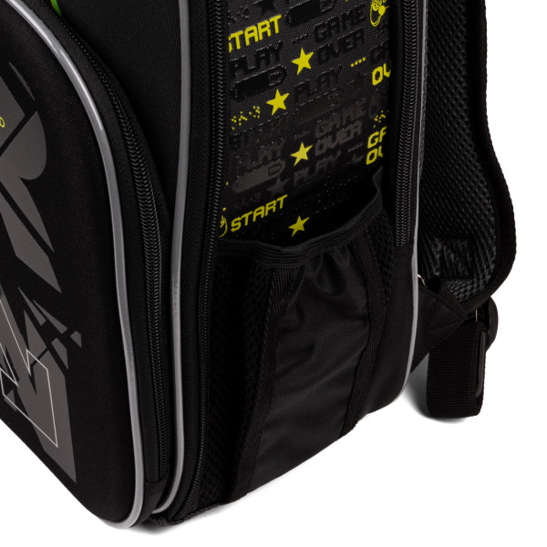 Рюкзак школьный каркасный Yes Game S-78 два отделения, фронтальный карман, боковые карманы Рюкзак школьный каркасный Yes Game S-78 два отделения, фронтальный карман, боковые карманы