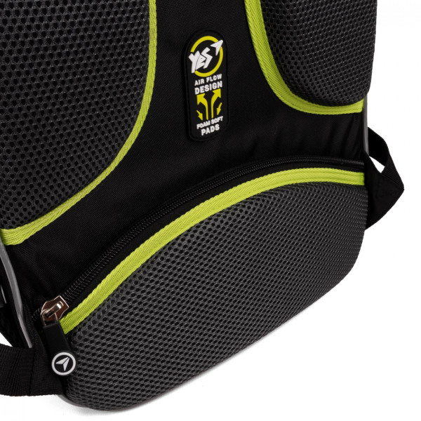 Рюкзак школьный каркасный Yes Game S-78 два отделения, фронтальный карман, боковые карманы Рюкзак школьный каркасный Yes Game S-78 два отделения, фронтальный карман, боковые карманы