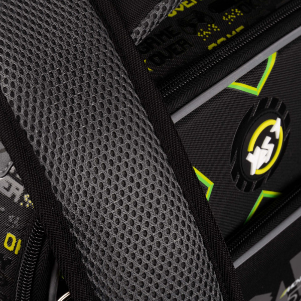 Рюкзак школьный каркасный Yes Game S-78 два отделения, фронтальный карман, боковые карманы Рюкзак школьный каркасный Yes Game S-78 два отделения, фронтальный карман, боковые карманы