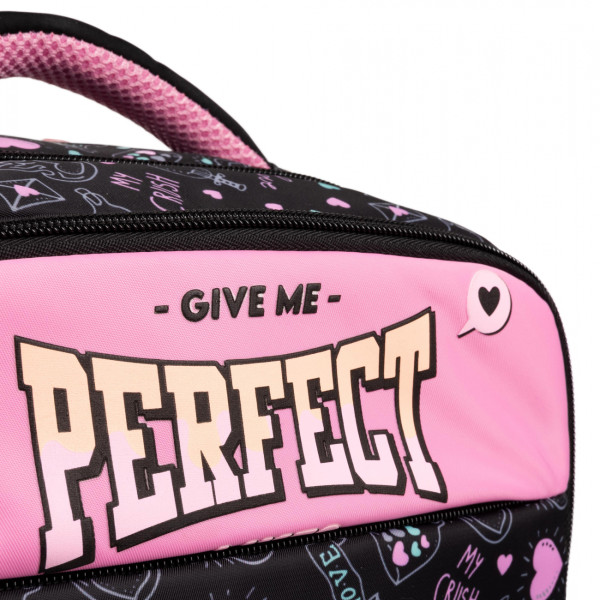 Рюкзак школьный мягкий Yes Perfect S-52 Ergo два отделения, два открытых боковых кармана, фронтальный карман Рюкзак школьный мягкий Yes Perfect S-52 Ergo два отделения, два открытых боковых кармана, фронтальный карман